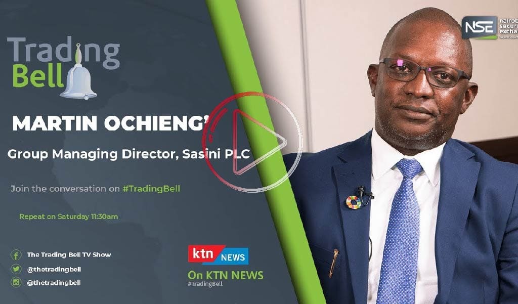 The Trading Bell Show, Sasini PLC Group Managing Director